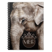 Elephant Photo Afbeelding Notitieboek (Voorkant)
