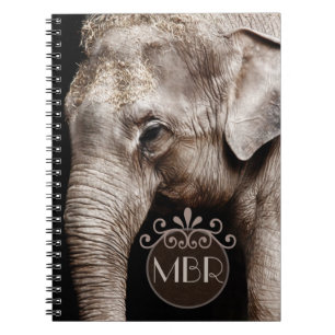 Elephant Photo Afbeelding Notitieboek