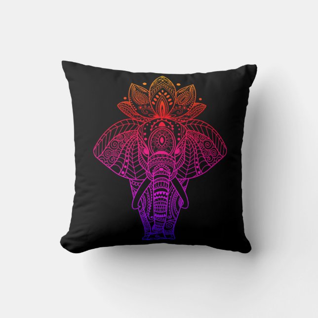 Elephant Pillow Kussen (Voorkant)