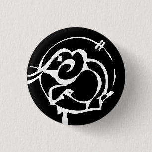 Elephant Pin Ronde Button 3,2 Cm