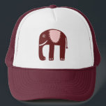 Elephant Pink AANPASSEN IT Trucker Pet<br><div class="desc">Bekijk dit pet en controleer mijn winkel op meer overeenkomende objecten zoals mokken,  stickers en meer. Pas dit met een naam of een andere tekst aan.</div>