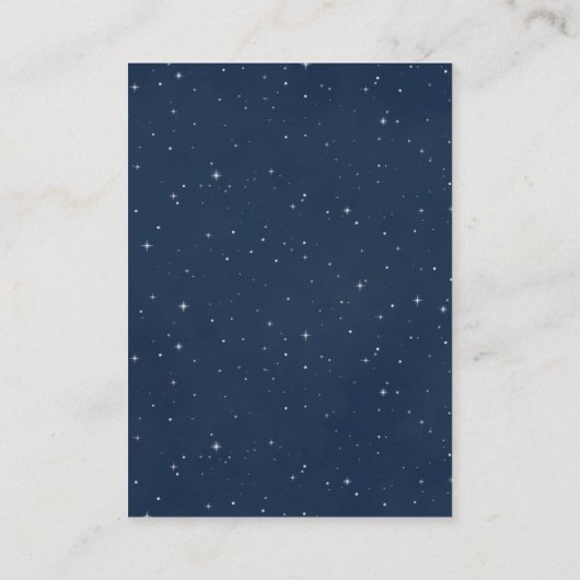 Elephant Pink and Navy Baby shower Book Request Informatiekaartje (Achterkant)