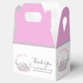 Elephant Pink Butterfly Favor Box Bedankdoosjes (Geopend)