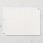 Elephant Pink Floral Baby shower per post Kaart (Achterkant)