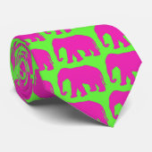 Elephant Pink Stropdas (Opgerold)