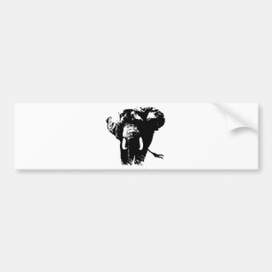 Elephant Pop Art Bumpersticker