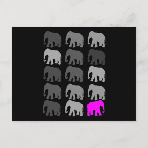 Elephant PopArt Gifts Briefkaart