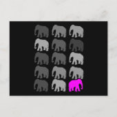 Elephant PopArt Gifts Briefkaart (Voorkant)