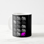 Elephant PopArt Gifts Koffiemok (Voorkant links)