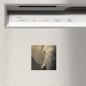 Elephant Portrait Magneet (Insitu (Vaatwasser))