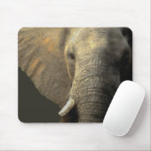 Elephant Portrait Muismat (Met muis)