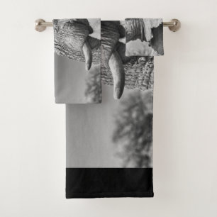 Elephant portret bad handdoek