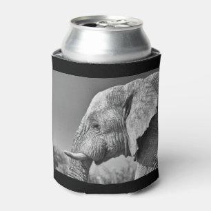 Elephant portret blikjeskoeler