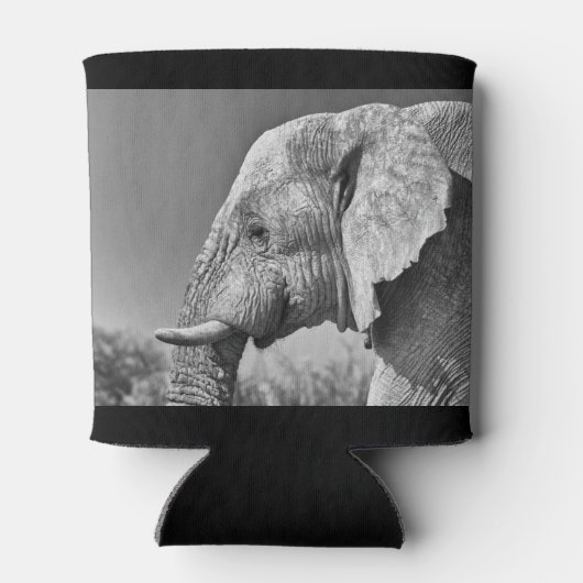 Elephant portret blikjeskoeler (Achterkant)