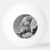 Elephant portret pingpongbal (Voorkant)