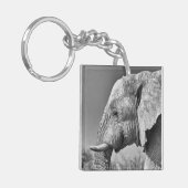 Elephant portret sleutelhanger (Voorkant Links)