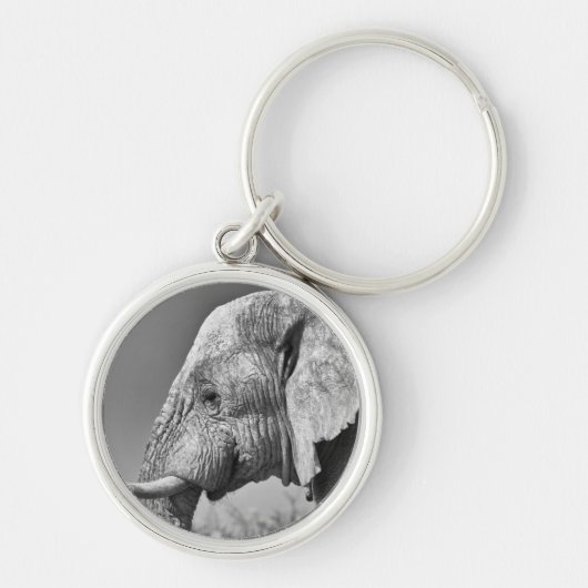 Elephant portret sleutelhanger (Voorkant)