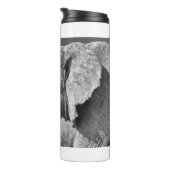 Elephant portret thermosbeker (Geroteerd rechts)