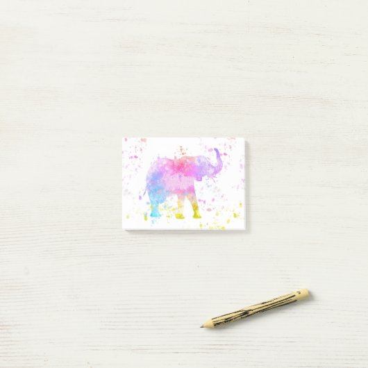 Elephant Post-it® Notes (Op bureau)