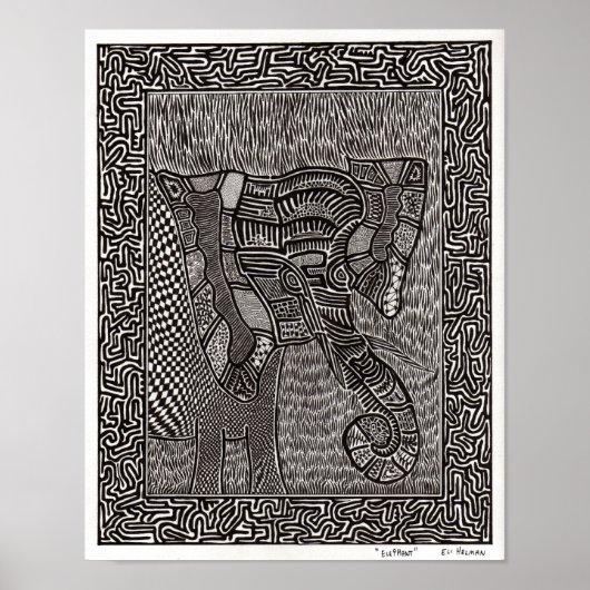 Elephant Poster (Voorkant)
