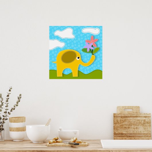 Elephant Poster (Keuken)