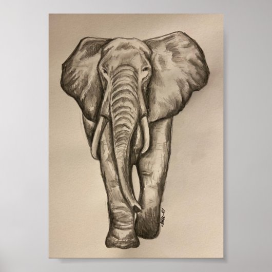 Elephant poster (Voorkant)