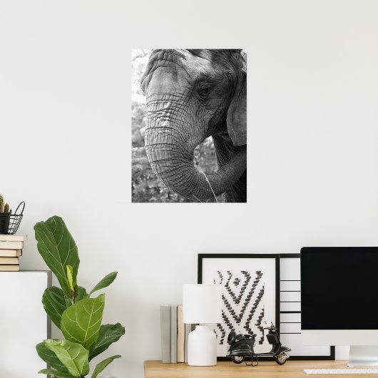 Elephant Poster (Thuiskantoor)