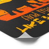 Elephant Poster, Cute Elephant Poster,  Poster (Hoek)