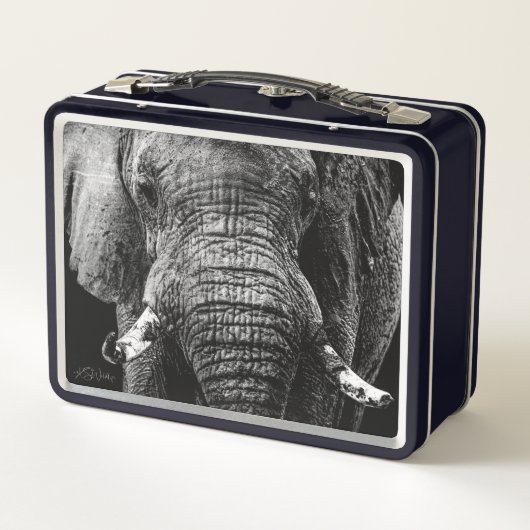 Elephant Power Lunch Box – Safari Gift (Achterkant)