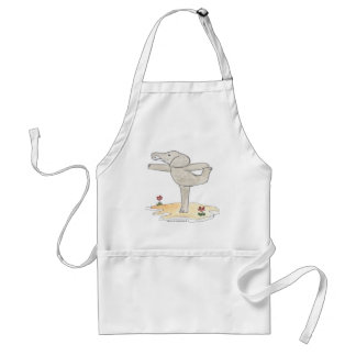 Elephant Practical Yoga Dancer's pose Standaard Schort