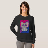 Elephant Pride Bisexual Flag LGBTQ Proud Ally Prid T-shirt (Voorkant volledig)