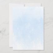 Elephant Prince Boy Baby shower Uitnodiging (Achterkant)