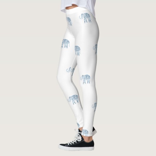 Elephant print leggings (Links)