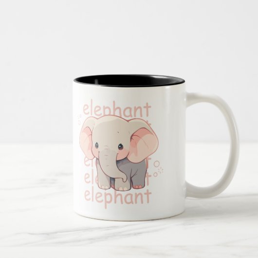 Elephant Print Mok (Rechts)