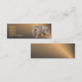 Elephant-profielkaart Mini Visitekaartje (Voorkant / Achterkant)