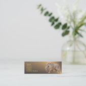 Elephant-profielkaart Mini Visitekaartje (Staand voorkant)