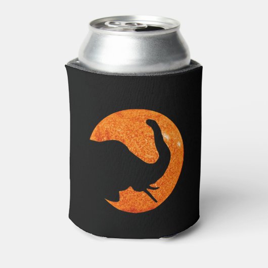 Elephant Profile Solar Eclipes Blikjeskoeler (Blikje Achterkant)