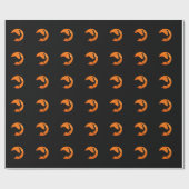 Elephant Profile Solar Eclipes Cadeaupapier (Vlak)