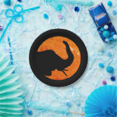 Elephant Profile Solar Eclipes Papieren Bordje (Feest)