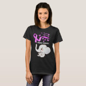 Elephant Purpleln Balloons Overdose Awareness Supp T-shirt (Voorkant volledig)