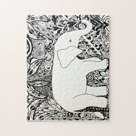 Elephant puzzel (Verticaal)
