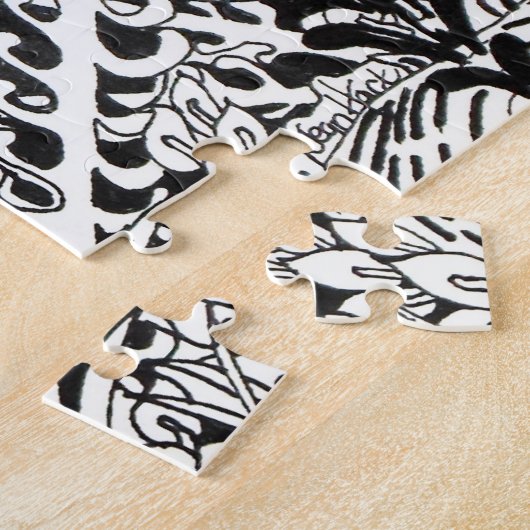 Elephant puzzel legpuzzel (Zijkant)