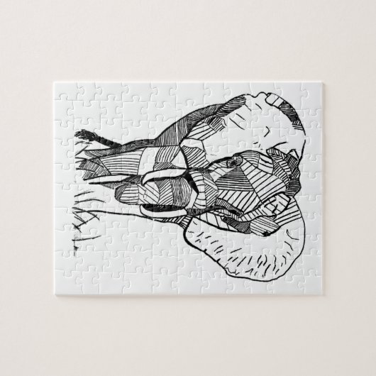 Elephant Puzzle Legpuzzel (Horizontaal)