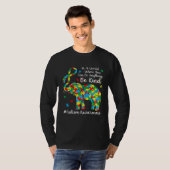 Elephant Puzzle Piece Autism Awareness Month For K T-shirt (Voorkant volledig)