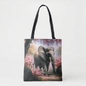 Elephant Queen Tote Bag (Voorkant)