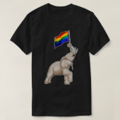 Elephant Rainbow T-shirt (Design voorkant)
