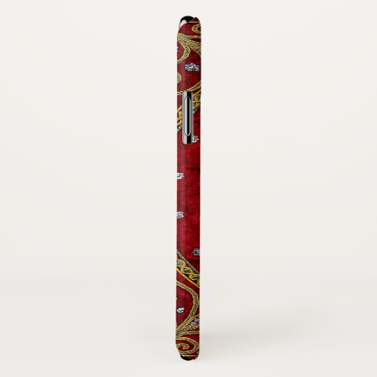 Elephant Red en Gold in India Case-Mate iPhone Case (Achterkant / rechts)