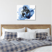 Elephant Ride Canvas Afdruk (Insitu (Slaapkamer))