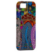 Elephant Ride oorspronkelijke kunstproducten van G Case-Mate iPhone Case (Back/Rechts)