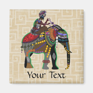 Elephant Rider Magneet